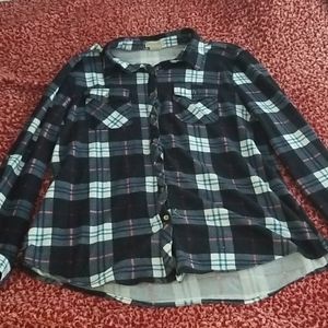 Flannel button up